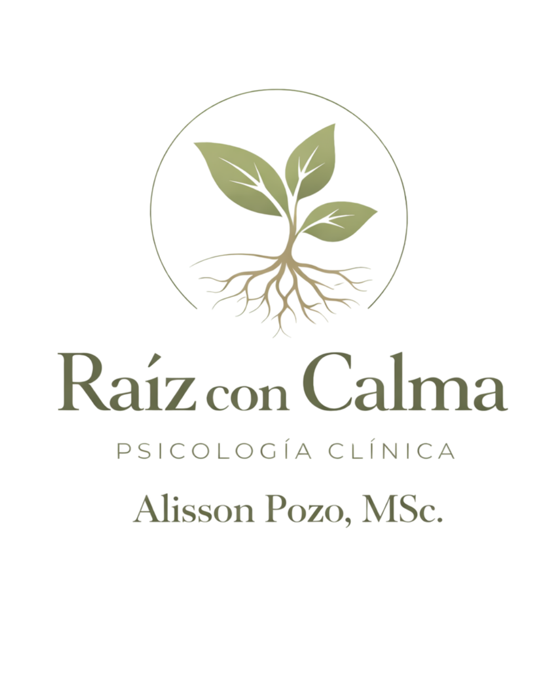 Logo Raíz con Calma